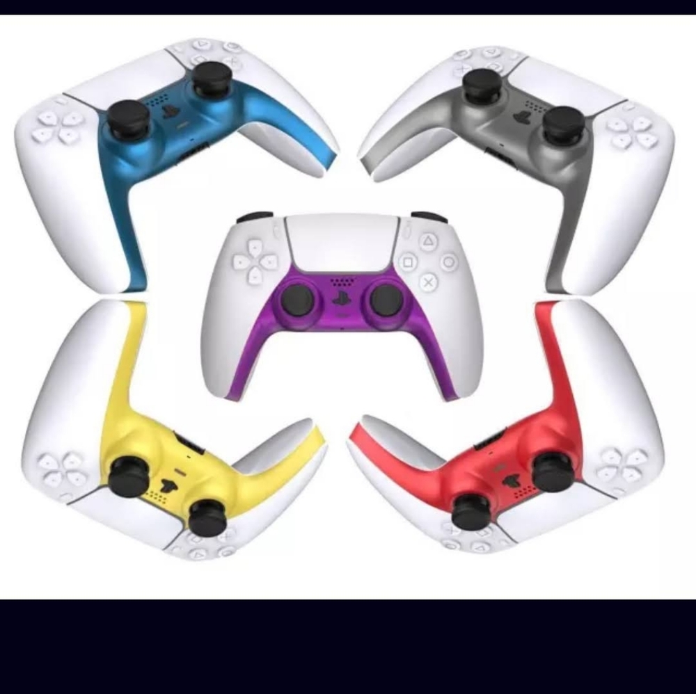 shell center case plus grips for ps5 controller